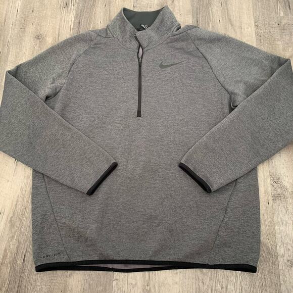 Nike Pullover Mens Medium Dri-FIT Half Zip Athletic Training Running 932041-071 - Picture 1 of 7